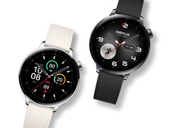 43 mm Watch 3 kostar $299,99. På bilden: de två färgalternativen av smartklockan. (Bildkälla: OnePlus)