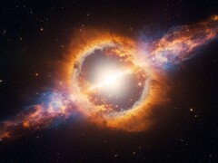 Konstnärlig framställning av en supernova. (Bildkälla: CharlVera - Pixabay)