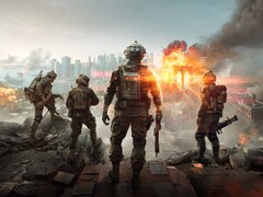Bilden visar en grupp soldater i Battlefield 6. (Bildkälla: EA) 