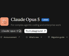 Modellen Claude Opus 5