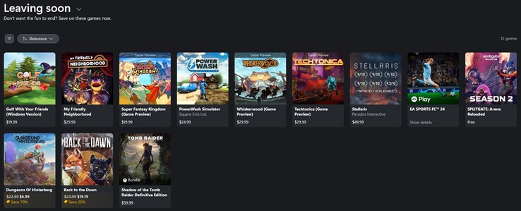 Spel som tas bort från Xbox Game Pass i juli 2026.