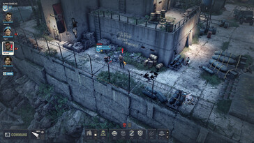 Bild: En skärmdump från spelet Jagged Alliance 3.