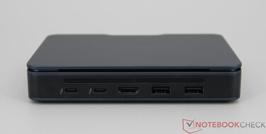 Khadas Mind Pro - anslutningar på bakpanelen