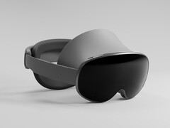 Officiell rendering av headsetet Samsung Android XR med kodnamnet Project Moohan. (Bildkälla: Samsung)