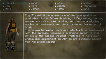På bilden: En skärmdump från spelet Sentience: The Android's Tale.