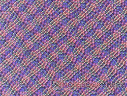 Matt OLED-panel är tyvärr inte lika skarp som de flesta andra OLED-paneler som tenderar att vara glansiga