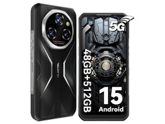 Den robusta WP55 Pro-smarttelefonen har listats på Amazon (Bildkälla: Oukitel)