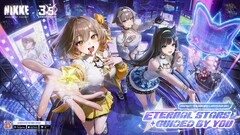 T.T. STAR står i centrum i Goddess of Victory: NIKKE's 3.5 Anniversary art, inför morgondagens konsert i den verkliga världen på Tower Bridge i London.