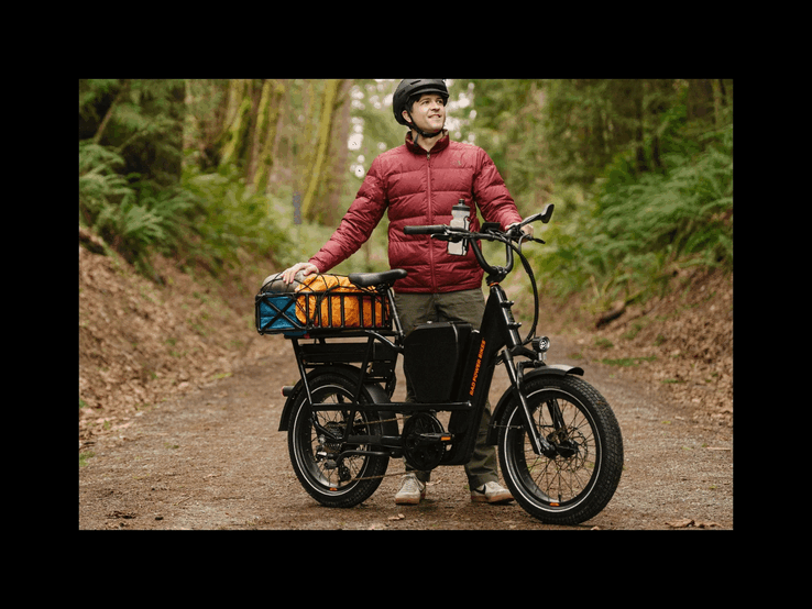 RadRunner Max Cargo utility e-bike har en räckvidd på 60 miles på en enda laddning (Bildkälla: Rad Power Bikes)