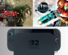 Zelda och Metroid Prime remastrade titlar på Switch 2 (Bildkälla: Nintendo of America)