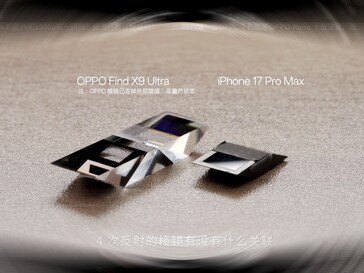 IPhone 17 Pro:s 4x periskopzoomkamera ser liten ut här.