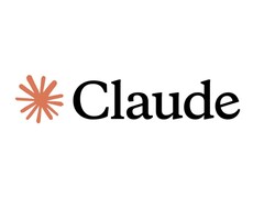 Den officiella logotypen för AI-plattformen Claude.