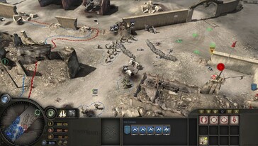  Bild: En skärmdump från spelet Company of Heroes.