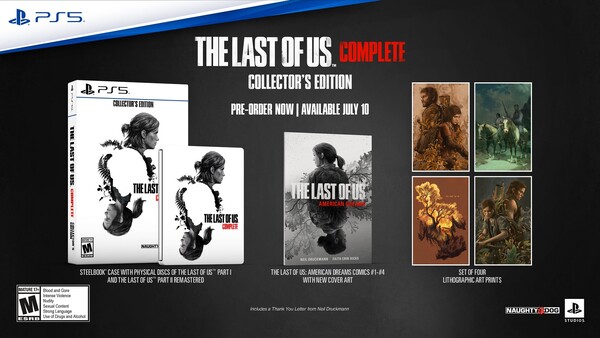The Last of Us Komplett: Collector's Edition går att förbeställa nu. (Bildkälla: PlayStation)