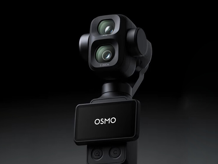 Osmo Pocket 4P har en 3x telefotokamera och en 1-tums primärlins.