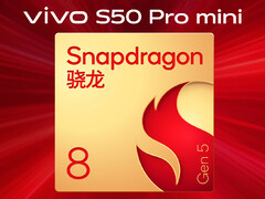 Vivo S50 Pro mini kommer att vara en av de första Snapdragon 8 Gen 5-drivna smartphones när den lanseras inom kort. (Bildkälla: Vivo - redigerad)