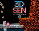 3dSen NES-emulator skärmdump med logotyp (Bildkälla: Steam, Geod Studio med ändringar)