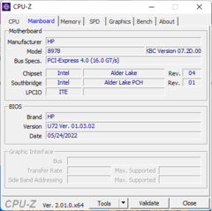 CPU-Z Mainboard