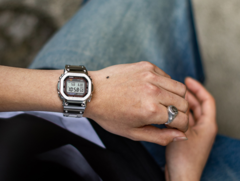 Casio G-Shock GMW-B5000D-1C-klockan (bilden) kommer att släppas i fler europeiska länder. (Bildkälla: Casio)