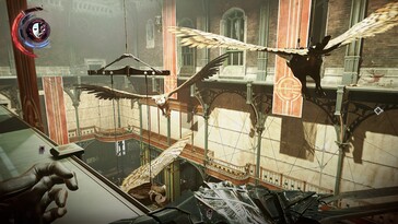 På bilden: En skärmdump från spelet Dishonored®: Death of the Outsider™.