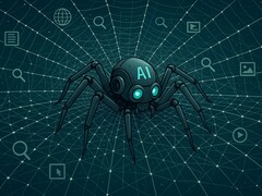 AI-crawlers är botar, eller automatiserade program. I likhet med en spindel rör de sig över internet och samlar in information. (Bildkälla: ChatGPT / OpenAI)