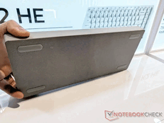 Keychron K2 HE Betongbotten (Bildkälla: Notebookcheck/Stephen Pereyra)