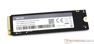 Lexar NM620 512 GB NVMe SSD