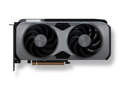 AMD Radeon RX 9070 GRE &quot;Reference Design&quot; som visas här kommer inte att finnas tillgänglig för försäljning. (Bildkälla: AMD Kina)