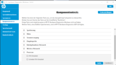 HP Support Assistant: Ett test för varje komponent - vid fel hittar du orsaken till felet
