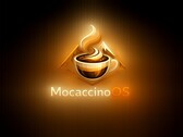 MocaccinoOS desktop Linux AI-tillverkad inofficiell logotyp för version 26.03