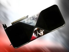 RTX 5090 med en anpassad Resident Evil Requiem-omslag. 