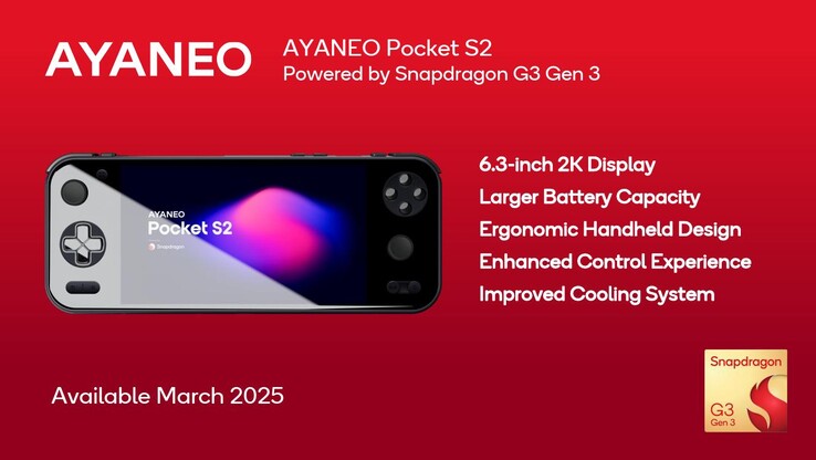 Ayaneo Pocket S2 (Källa: Qualcomm)