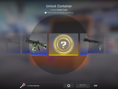 En skärmdump av en spelare som öppnar Counter Strike 2's Fever Case
