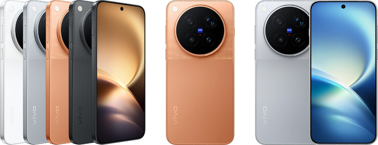 Design- och färgalternativ för Vivo X500 Pro-serien