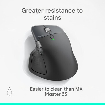 MX Master 4 kommer att vara "lättare att rengöra och mer fläckbeständig" (Bildkälla: Amazon)