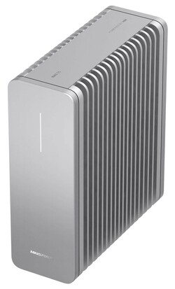 Den fläktlösa S5 NAS har plats för upp till 5 M.2 SSD-enheter.