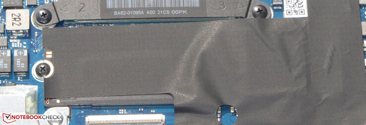 En SSD fungerar som systemenhet.