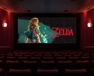 Zelda-filmen visas i en biograf (Bildkälla: Nintendo of America med ändringar)