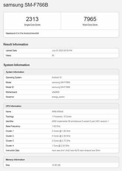 Exynos 2500 matchar bara Snapdragon 8 Gen 3 i CPU-tester.