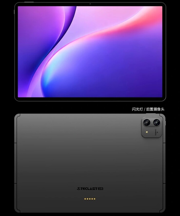 Surfplattan Teclast T70 Pro kännetecknas av en minimalistisk design utan onödiga detaljer.
