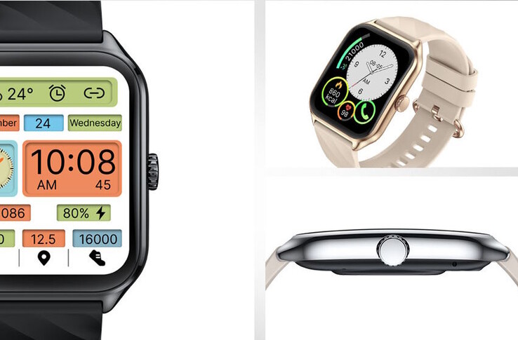 Smartklockan har en funktionell roterande krona (Bildkälla: Zeblaze)