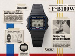 Casios nya F-B100W-klockor kombinerar Bluetooth och stegräkning med den klassiska F-91W-designen