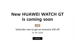 Huawei har meddelat den nära förestående lanseringen av Watch GT 6-serien. (Bildkälla: Huawei)
