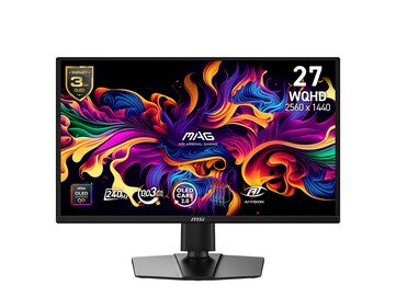 MSI MAG 272QP X24 QD-OLED-bildskärm. (Bildkälla: MSI)