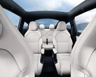 Interiören i Tesla Model Y L med sex sittplatser