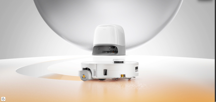 Roborock Qrevo Curv 2 Flow robotdammsugare och -mopp. (Bildkälla: Roborock)