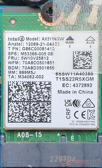 Intel AX211 WiFi 6E-modul