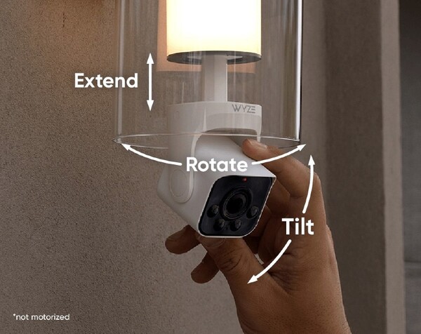 Wyze Bulb Cam har inte automatisk panorerings- och tiltfunktion. (Bildkälla: Wyze)
