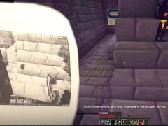 YouTubern smill har spelat igenom Minecraft på en kvittoskrivare. (Bildkälla: smillgames via YouTube)