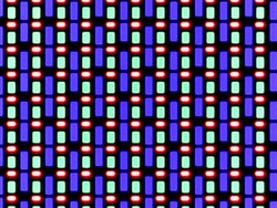 Subpixel-arrangemang